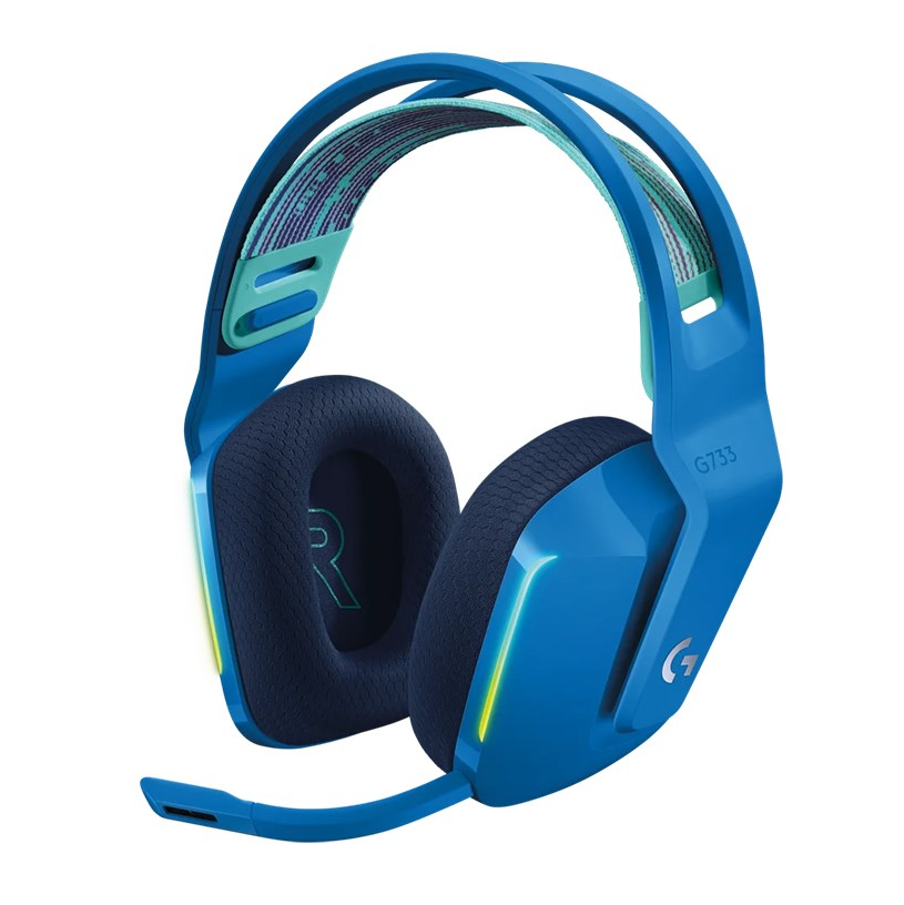 G733 LIGHTSPEED Wireless RGB Gaming Headset BLUE