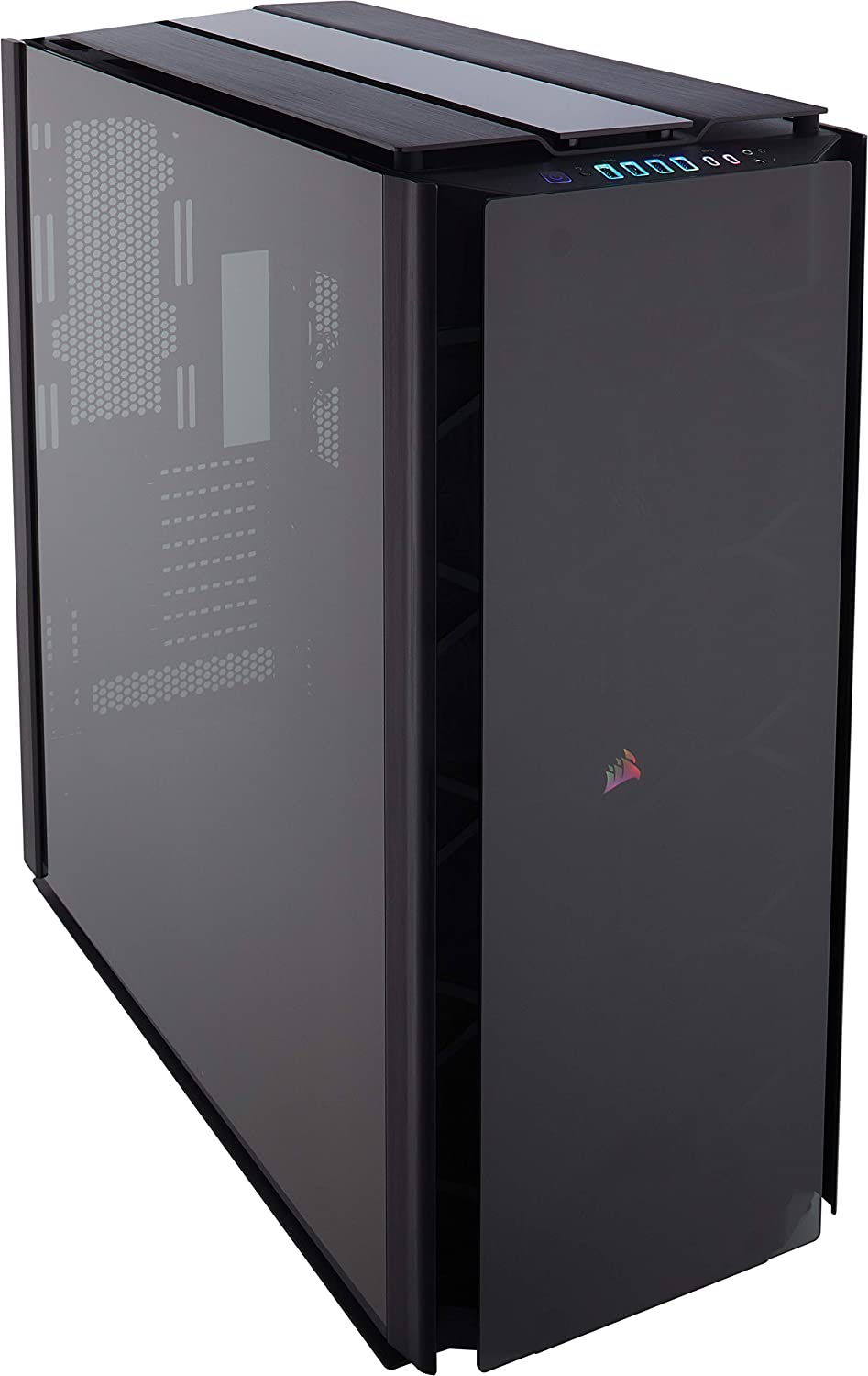 25Kg+ Freight Rate-CORSAIR Obsidian Series 1000D Super Tower Case, Premium Tempered Glass and Aluminum Smart Case