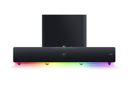 Razer Leviathan V2 Pro-AI-Powered Beamforming PC Gaming Soundbar with Subwoofer-US/CAN+AUS/NZ Packaging