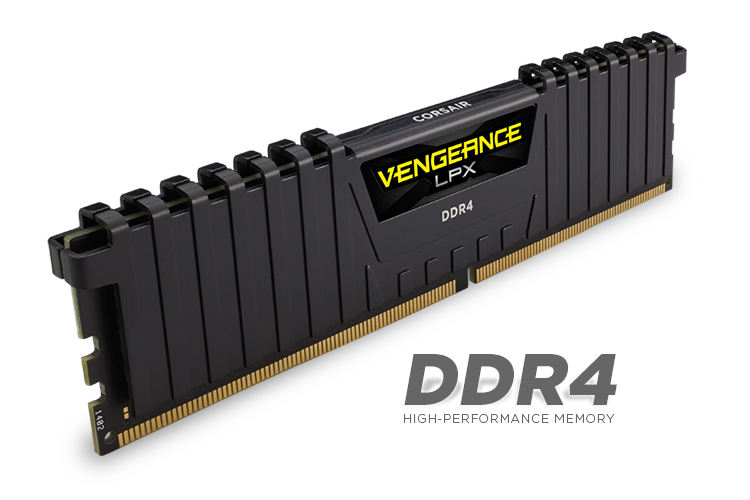 CORSAIR Vengeance LPX 16GB (2x8GB) DDR4 DRAM DIMM 3200MHz C16 Black Heat spreader