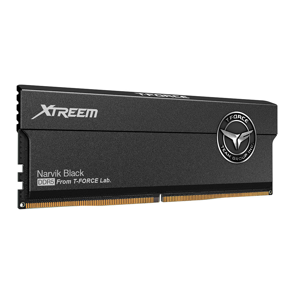 T-FORCE XTREEM, Black, DDR5, 8200MHz, 48GB Kit(2 x 24GB), U-DIMM, CL38, 1.4V, Limited Lifetime Warranty