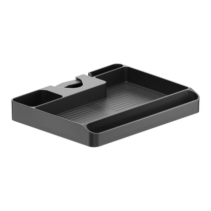 Brateck Pole Mounted Storage Shelf Easily mounted to Φ30-48mm (1.2'-1.9') poles (BLACK) (LS)