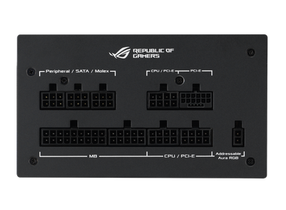 ROG-STRIX-AURA-850G-GAMING, DIMENSION , Weight , TTL OUTPUT , RGB Lightning AURA SYNC, CONNECTOR Full Modular