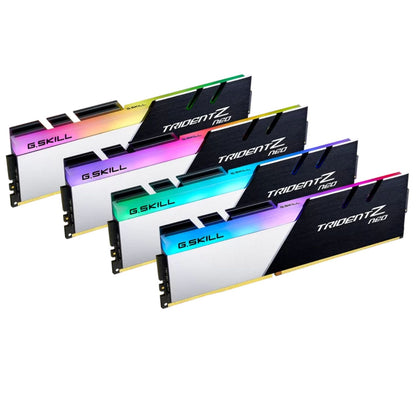 G.SKILL F4-3600C18Q-64GTZN 64GB (4 x 16GB)/ PC4-28800 / DDR4 3600 Mhz/ Timings 18-22-22-42/ Voltage 1.35V/ TZ Neo