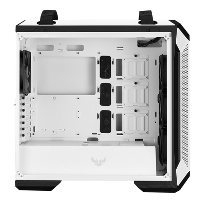 GT501-WT-HANDLE, MB SUPPORT SIZE EATX (12"x10.9"), GPU LENGTH 420mm, COOLER HEIGHT 180mm, PSU LENGTH 240mm