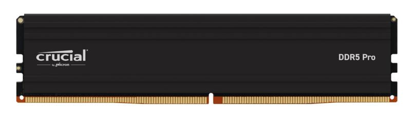 Crucial Pro 16GB (1x16GB) DDR5 UDIMM 5600MHz CL46 Black Heat Spreader Support Intel XMP AMD Ryzen for Desktop PC Gaming Memory