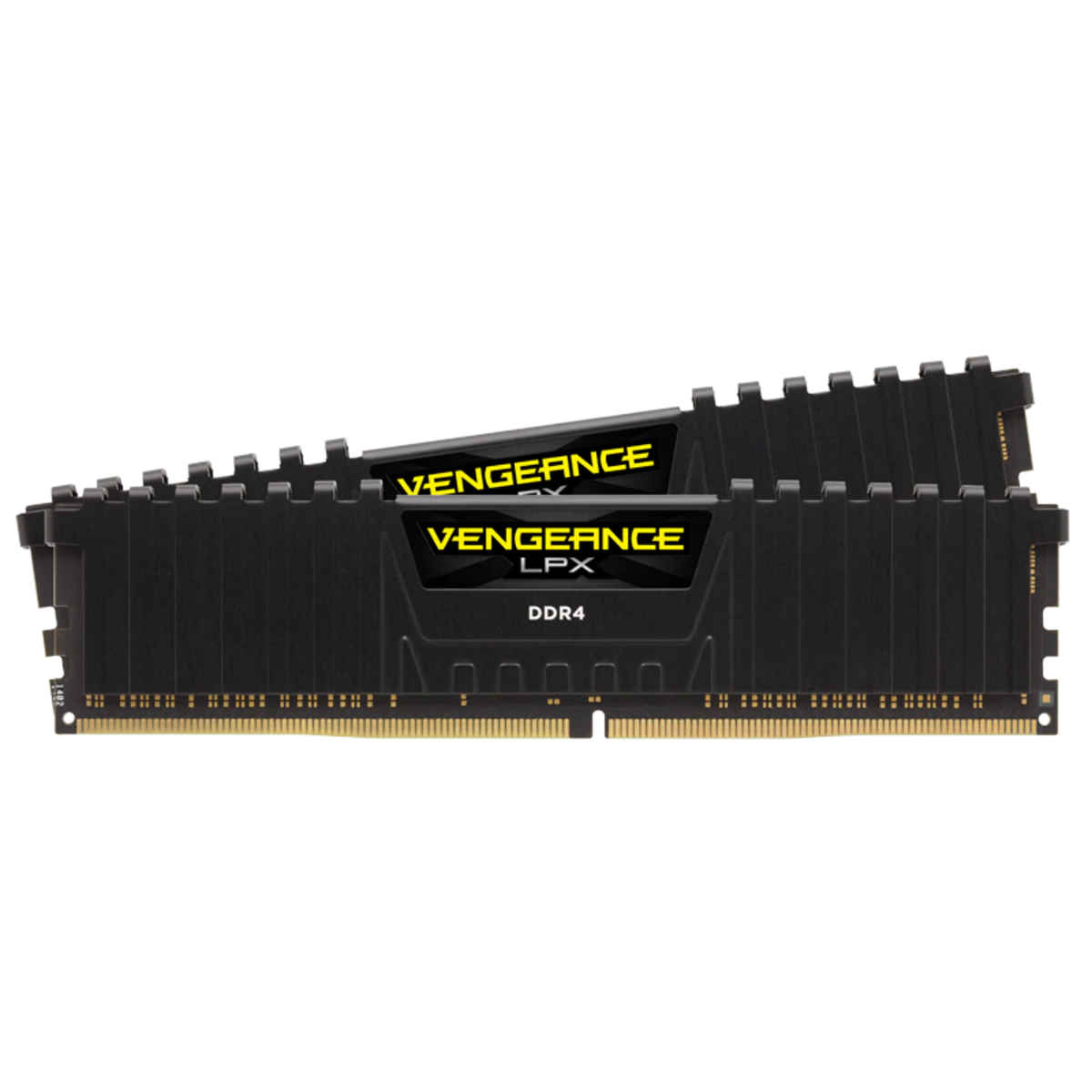 CORSAIR Vengeance LPX DDR4, 3200MHz 32GB 2 x 288 DIMM, Unbuffered, 16-20-20-38, Black Heat spreader, 1.35V, XMP 2.0