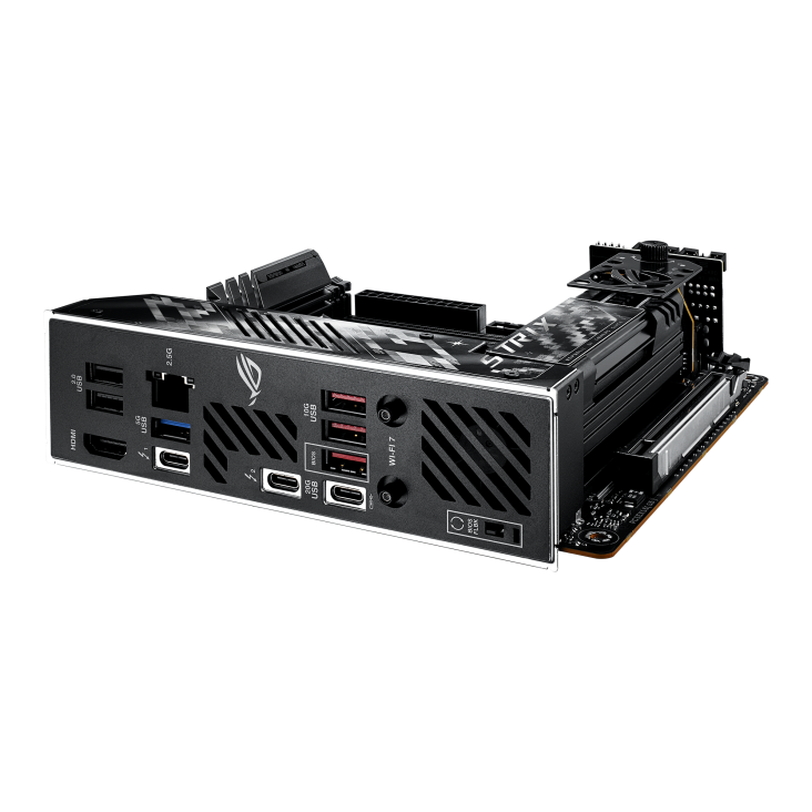 ROG STRIX Z890 I/ITX/INTEL LGA1851/2x DDR5 DIMM max 96GB/Max 9200MHz/1x PCIE5.0(CPU)/2x M.2