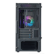 MasterBox MB311L A.RGB, mATX, Fine Mesh Front Panel, Tempered Glass Side Panel, 2x Addressable RGB LED Fans, A.RGB Splitter Cable included, A.RGB func