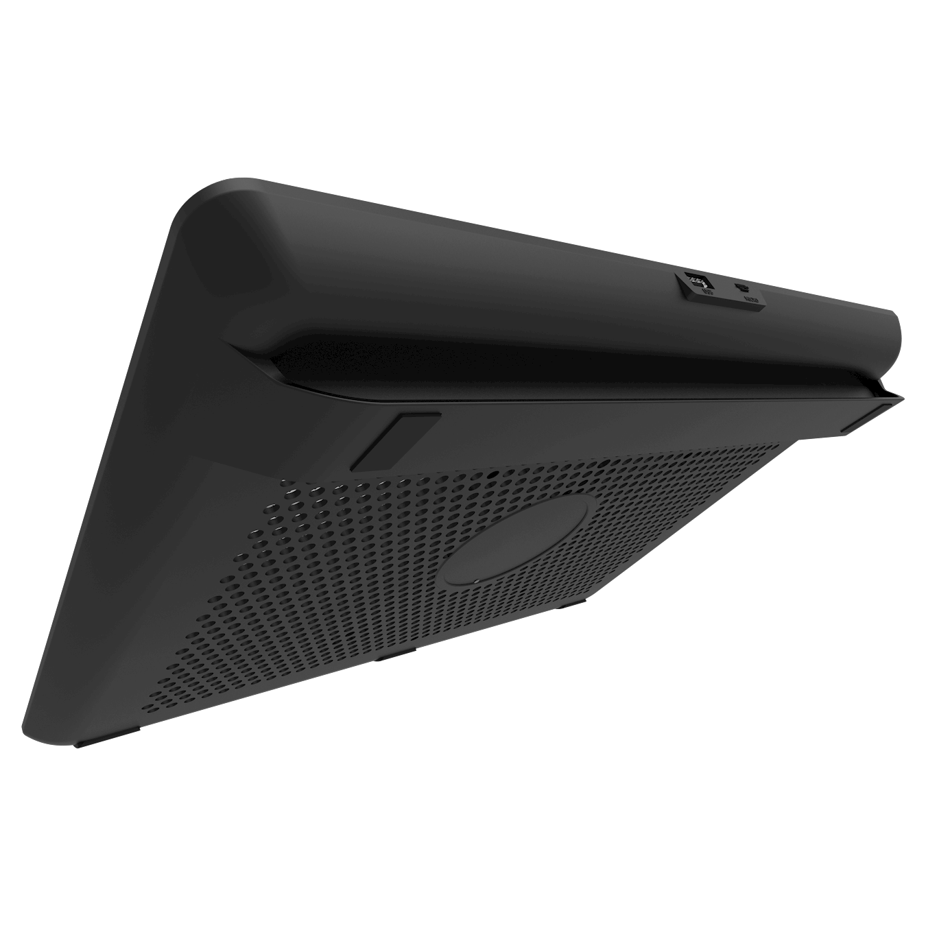 Ultra Slim and Lightweight Design, 160 mm Blue LED Fan, Full Mesh Metal Board, Ergonomically Proven 8 Degree Viewing Angle, Up to 17"