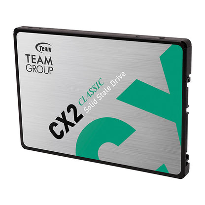 CX2, SATA3, 2.5", 2TB, Read Up to 540MB/s, Write Up to 490MB/s, 3 Years Limited Warranty