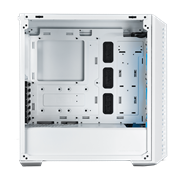 MasterBox MB520 White, TG Front Panel, 3x ARGB Fan, TG Side Panel, ATX, ARGB Controller Included