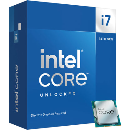 Boxed Intel Core i7 processor 14700K (33M Cache, up to 5.60 GHz) FC-LGA16A