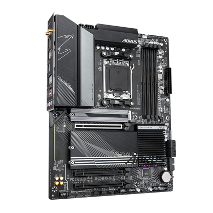 B650 AORUS ELITE AX V2/AMD AM5/ATX/4x DDR5 up to 192GB/8000MHz/PCIe 4.0 x1 3.0 x2/M.2 x3