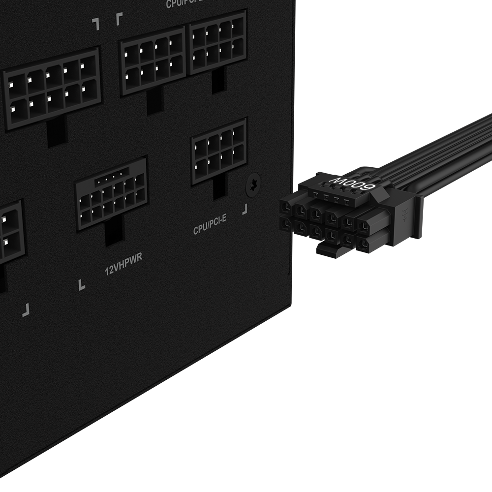 UD1000GM PG5 V2/Fully modular/1000W/ATX v3.0/150 x 140 x 86 mm/Gold 80PLUS/Support PCIe Gen 5.0