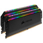 Corsair Dominator Platinum RGB 16GB (2x8GB) DDR4 3200MHz CL16 DIMM Unbuffered 16-18-18-36 XMP 2.0 Black Heatspreader RGB LED 1.35V Desktop PC Gaming M