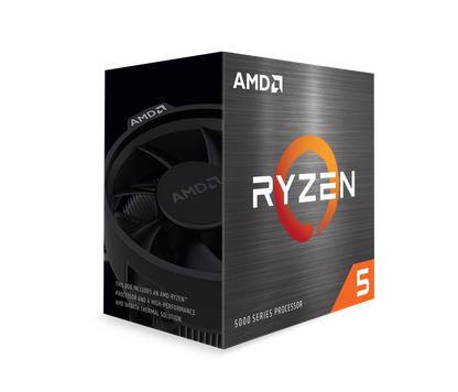 AMD Ryzen 5 5600X 6-Core/12 Threads, Max Freq 4.6GHz, 35MB Cache Socket AM4 105W, With Wraith Stealth cooler