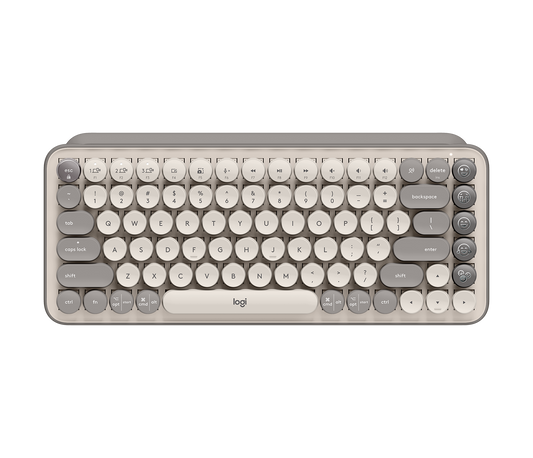 POP Keys Wireless Mechanical KB With Emoji Keys - Mist Sand