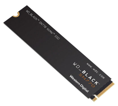 Western Digital WD Black SN770 250GB Gen4 NVMe SSD - 4000MB/s 2000MB/s R/W 200TBW 240K/470K IOPS 1.75M Hrs MTBF M.2 PCIe4.0 5yrs ~WDS250G1B0E