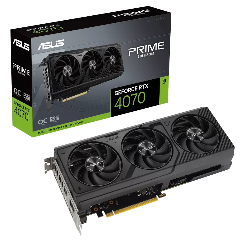 ASUS Prime GeForce RTX 4070 OC Edition 12GB GDDR6X