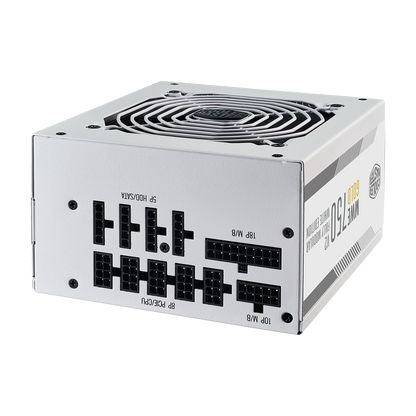 MWE 750W Gold Modular V2, White Edition, ATX 3.0, Fully Modular Cable Design, 80 PLUS Gold Certified, ATX 3.0 Support, 12VHPWR Cable