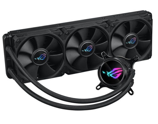 ASUS ROG STRIX LC III 360 All-in-one Liquid CPU Cooler, AURA Sync, 3x ROG STRIX AF-12S FAN, Intel: LGA 1700, 1200, 115x