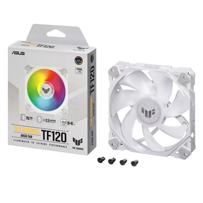 ASUS TUF GAMING FAN, WHITE, ARGB