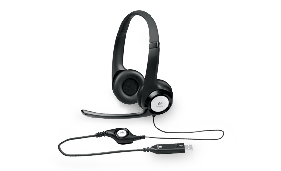 Logitech USB Headset H390 - Graphite