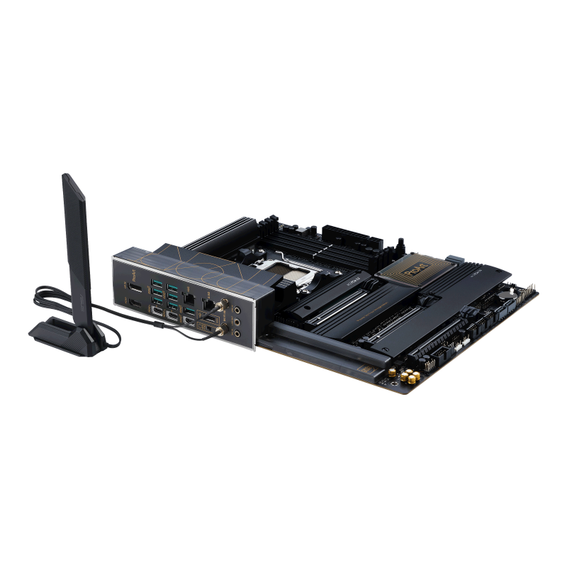 ASUS, PROART-X670E-CREATOR-WIFI, AMD, AM5, AMD X670, 4x DDR5, 192G, Upto 8000+, PCIe 5 - 2x16