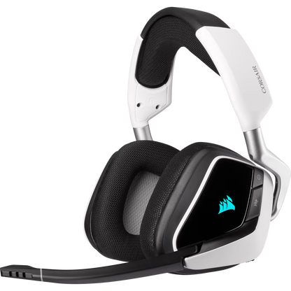 CORSAIR GAMING VOID RGB ELITE Wireless Premium Gaming Headset with 7.1 Surround Sound, White