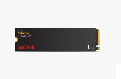 SanDisk Extreme NVMe SSD, 1TB, PCIe Gen 4.0, M.2 2280-S3-M, Speeds up to SR5150MB/s, SW4900MB/s, , 5Y