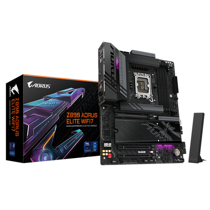 Z890 A ELITE WIFI7/ATX/INTEL LGA1851/4x DDR5 DIMM max 256GB/Max 9200MHz/1x PCIE5.0 (CPU), 2xPCIE4.0 (Chipset)/2x M.2 (CPU), 2x M.2(Chipset)