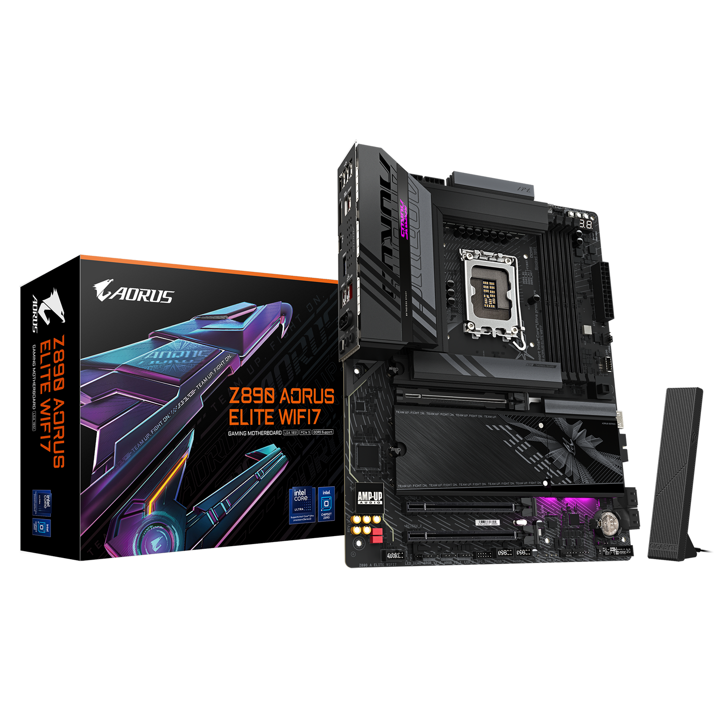 Z890 A ELITE WIFI7/ATX/INTEL LGA1851/4x DDR5 DIMM max 256GB/Max 9200MHz/1x PCIE5.0 (CPU), 2xPCIE4.0 (Chipset)/2x M.2 (CPU), 2x M.2(Chipset)