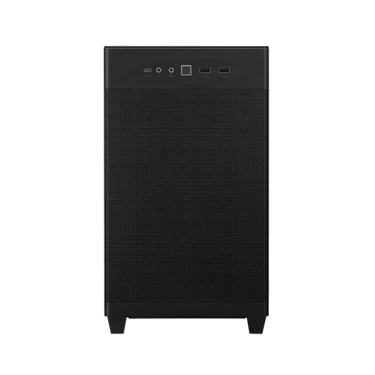 ASUS Prime AP201 Tempered Glass BLACK, MicroATX case with tool-free side panels, support 360 mm coolers, VGA  up to 338 mm ,  standard ATX PSUs