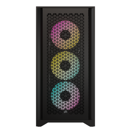 iCUE 4000D RGB Airflow Tempered Glass Mid-Tower, Black