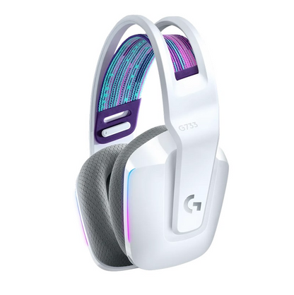 G733 LIGHTSPEED Wireless RGB Gaming Headset WH