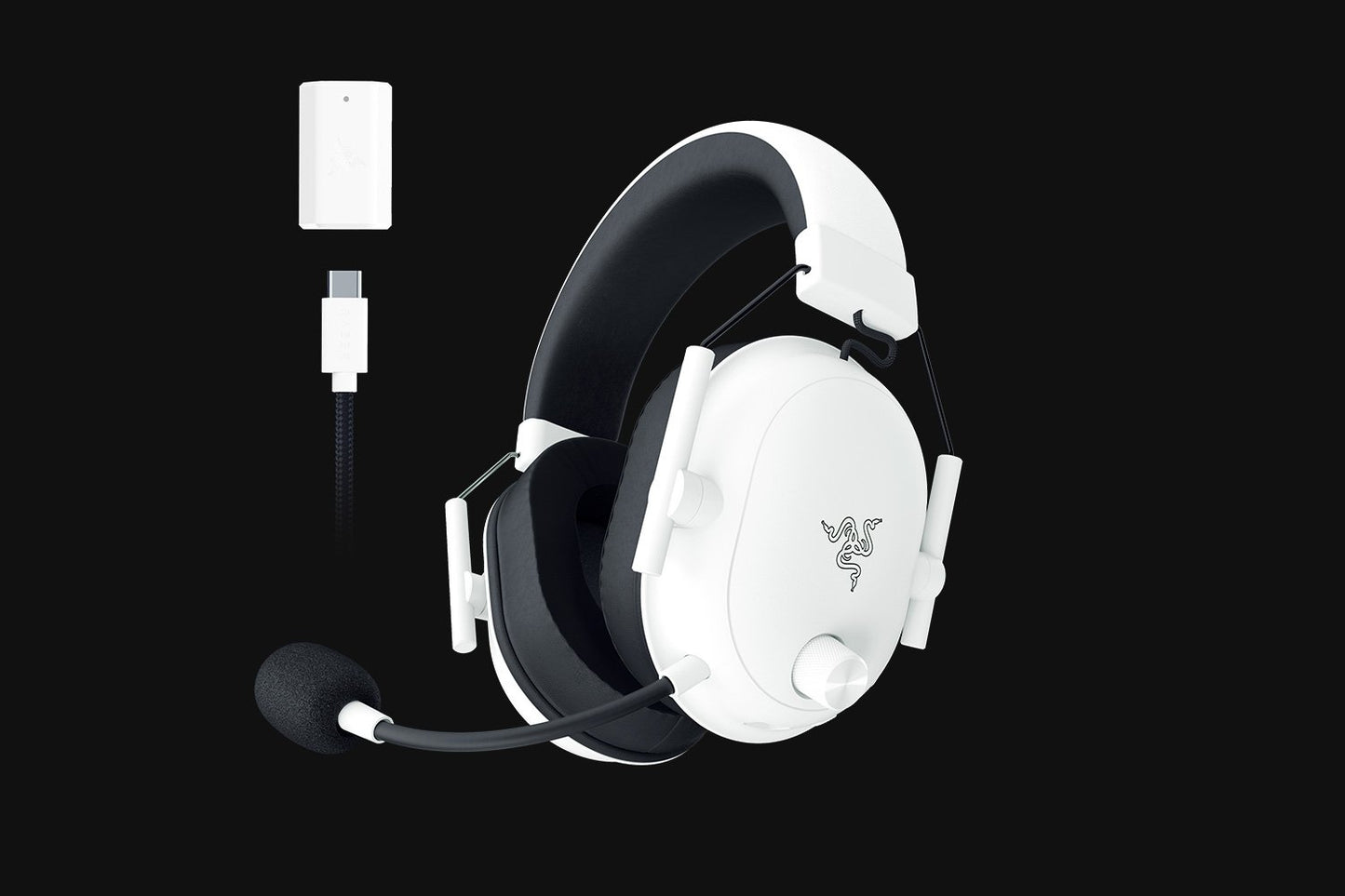 Razer BlackShark V2 HyperSpeed-Wireless Ultra-Lightweight Esports Headset-White Edition-FRML Packaging