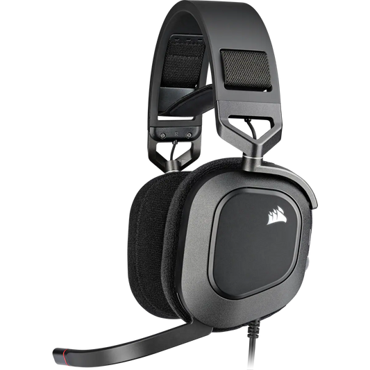 Corsair HS80 RGB USB Headset, Carbon - AP