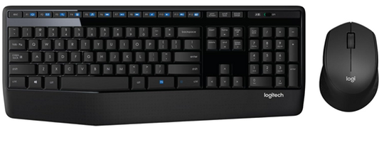 Logitech Wireless Combo MK345 Black