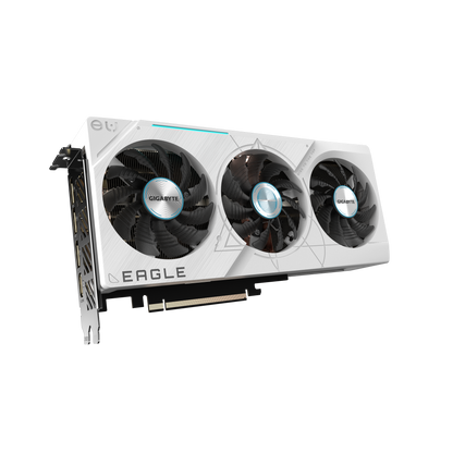 Nvidia GeForcGeForce RTX 4070 Ti SUPER EAGLE OC ICE 16G GDDR6X 256 bit/2640MHz/PCI-E 4.0/Max Res 7680x4320/3x DP 1.4a & 1x HDMI 2.1a