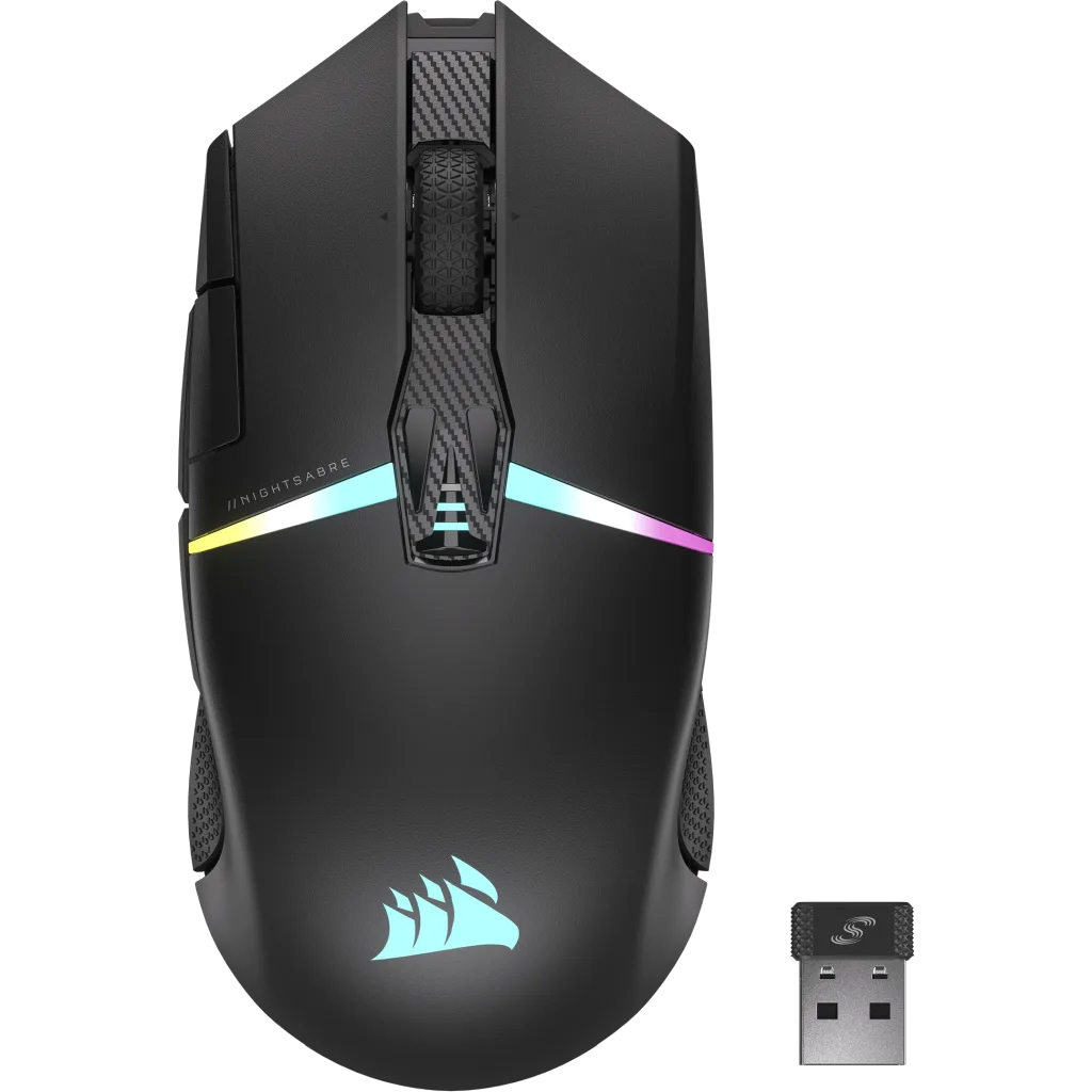 CORSAIR NIGHTSABRE WL-BLK-RGB