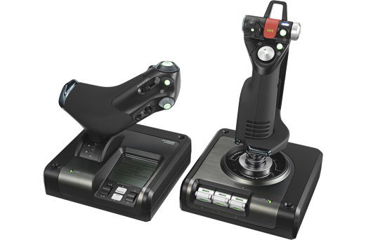 Logitech G X52 PRO HOTAS Flight Control System