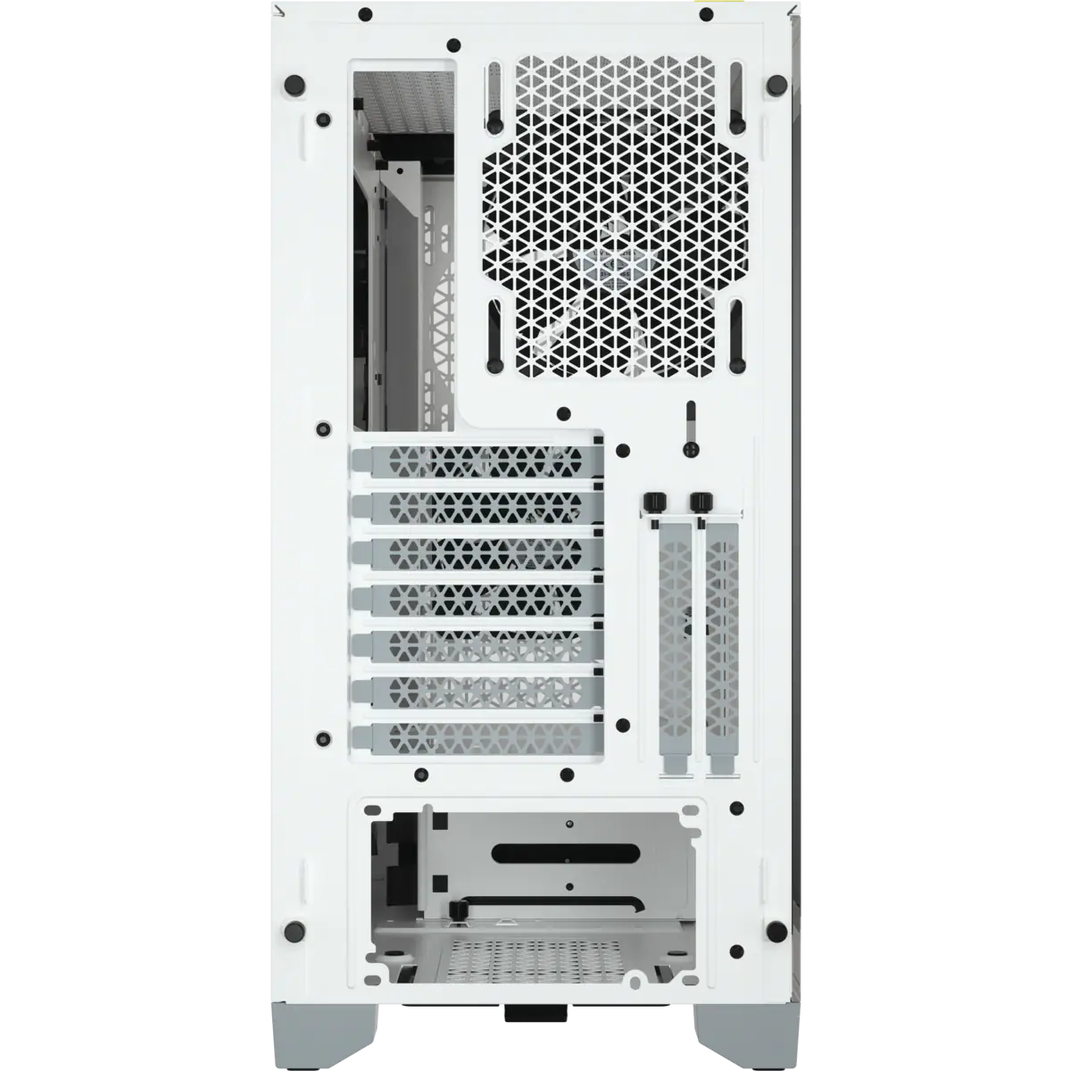 4000D Airflow Tempered Glass Mid-Tower Case, White