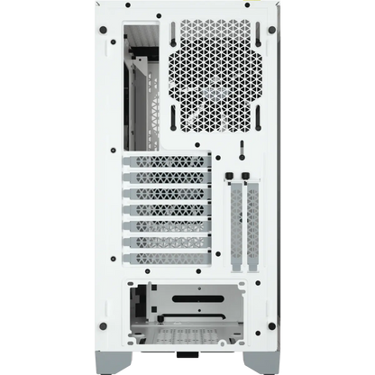 4000D Airflow Tempered Glass Mid-Tower Case, White