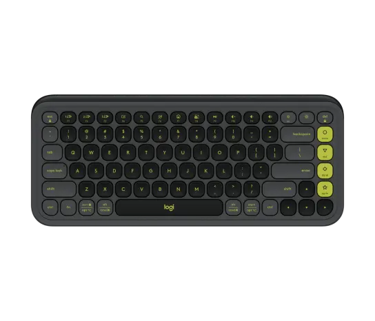 Logitech POP Icon Keys wireless keyboard - Graphite