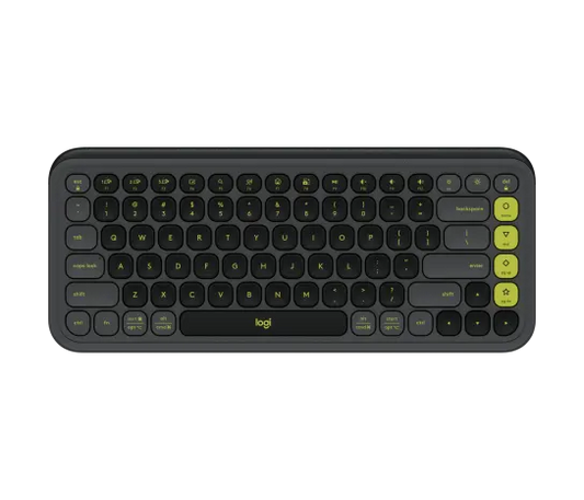 Logitech POP Icon Keys wireless keyboard - Graphite