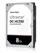 Western Digital WD 8TB Ultrastar DC HC320 Enterprise 3.5" Hard Drive, SATA III, 7200RPM, 256MB Cache, 512e, 5y