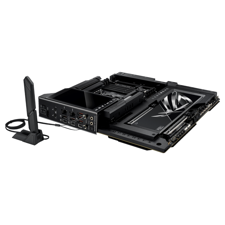 ROG MAXIMUS Z890 EXTREME/ATX/INTEL LGA1851/4x DDR5 DIMM max 192GB/Max 9200MHz/2x PCIE5.0(CPU), 1xPCIE4.0(Chipset x4)/4x M.2 (CPU), 2x M.2(Chipset)