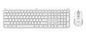 Signature Slim Wireless Keyboard and Mouse Combo MK950 White