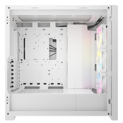 iCUE 5000D RGB AIRFLOW Mid-Tower Smart Case, True White